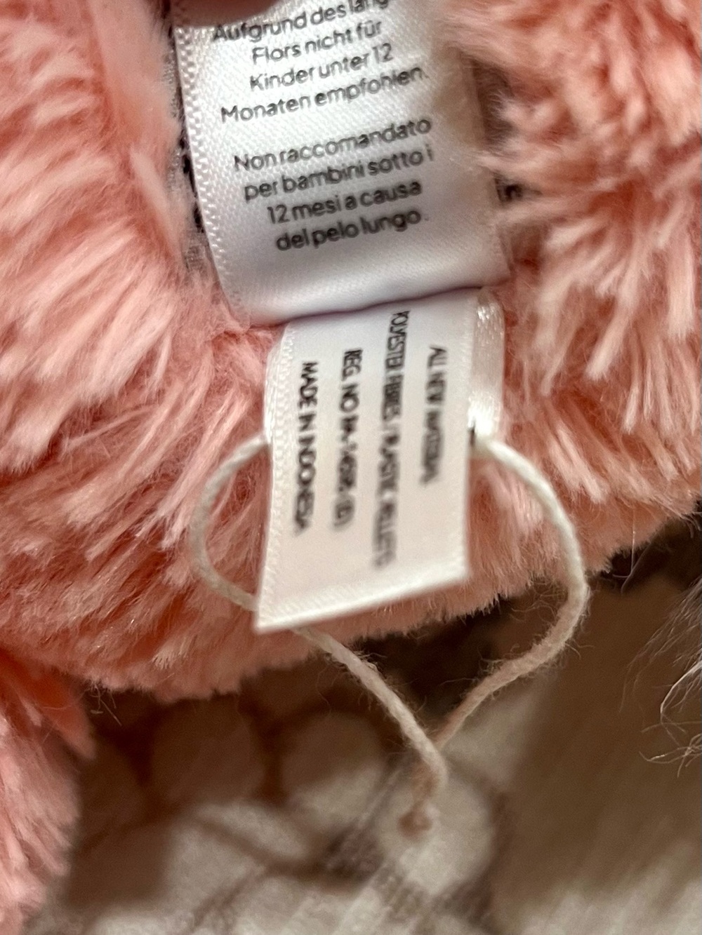 Jellycat Apricot Smudge Bunny Medium Excellent Condition Retired Collectible - Picture 15 of 16